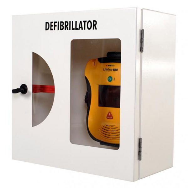 Defibtech AED Schutzschrank mit Einschlagscheibe und Alarm