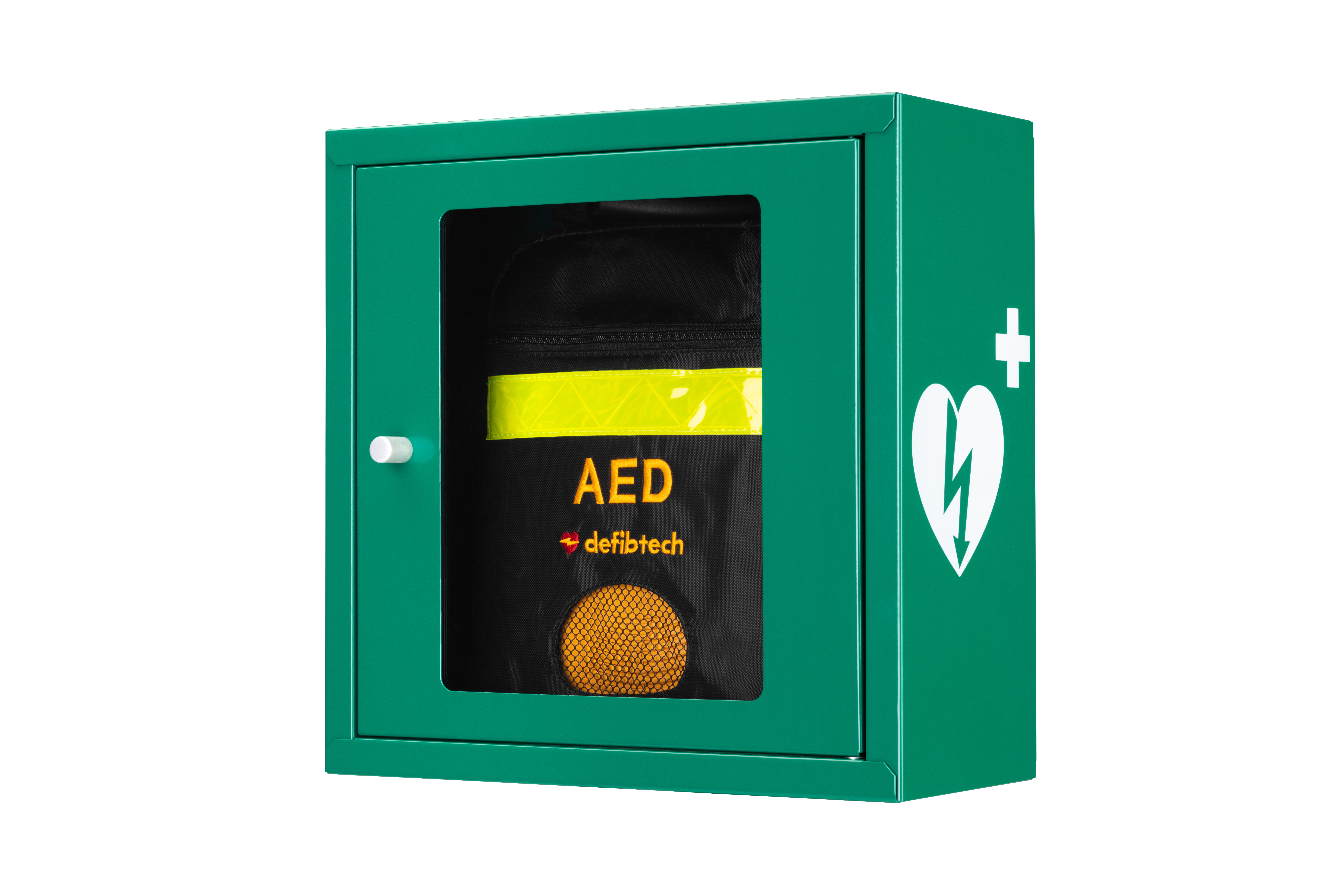 Kombipaket: Lifeline AED, Schutzschrank, Tasche, Notfalltafel und Safeset